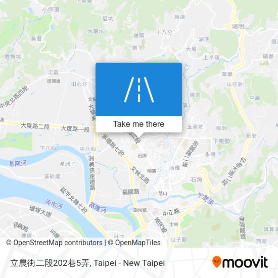 立農街二段202巷5弄地圖
