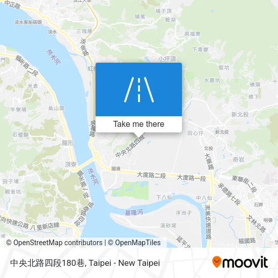 中央北路四段180巷地圖