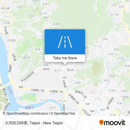 大同街208巷地圖
