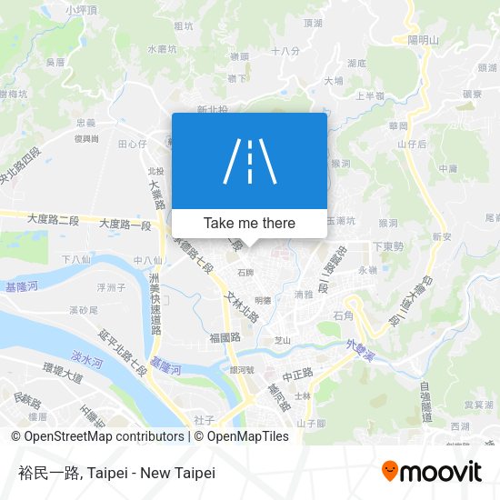 裕民一路地圖