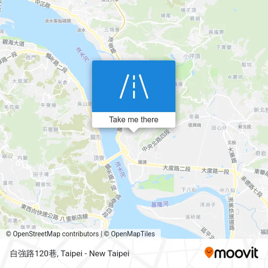 自強路120巷 map
