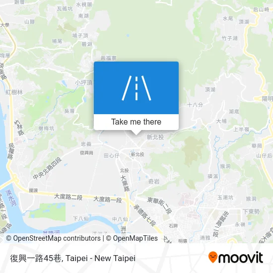 復興一路45巷地圖