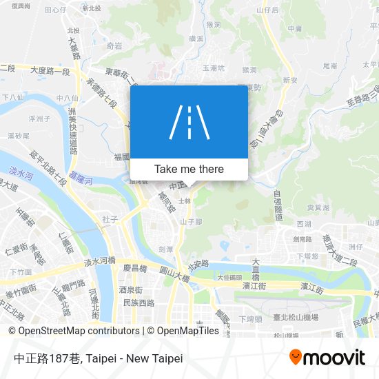 中正路187巷地圖