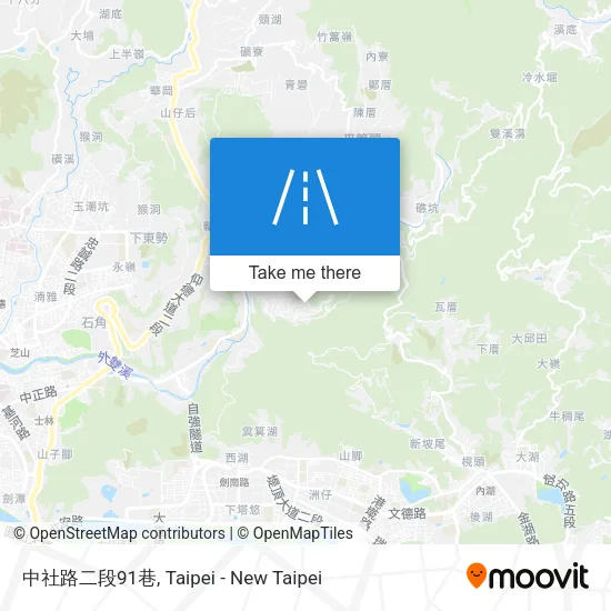 中社路二段91巷 map