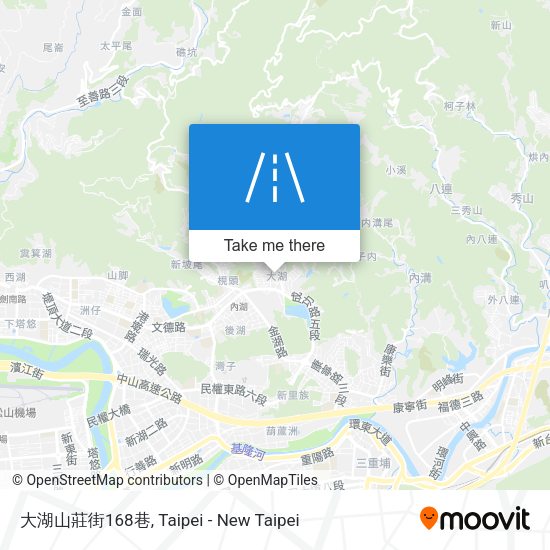 大湖山莊街168巷 map