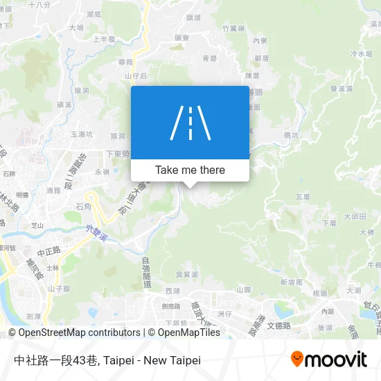中社路一段43巷 map