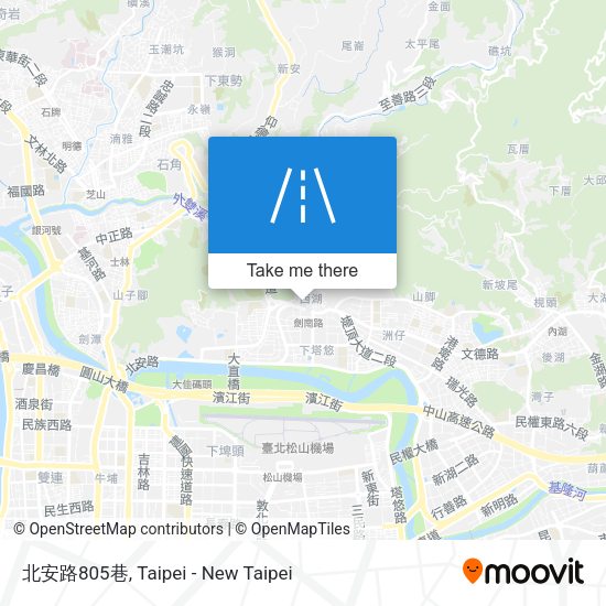 北安路805巷 map
