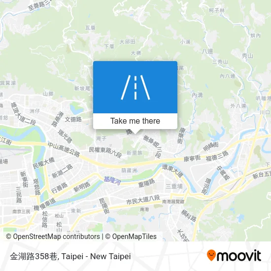 金湖路358巷 map