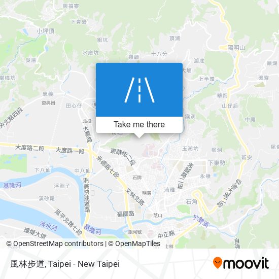風林步道 map