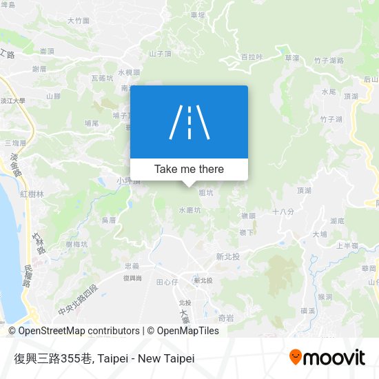 復興三路355巷地圖