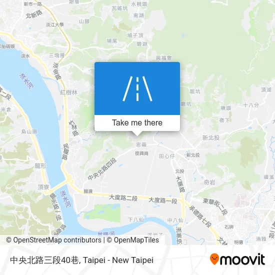 中央北路三段40巷 map