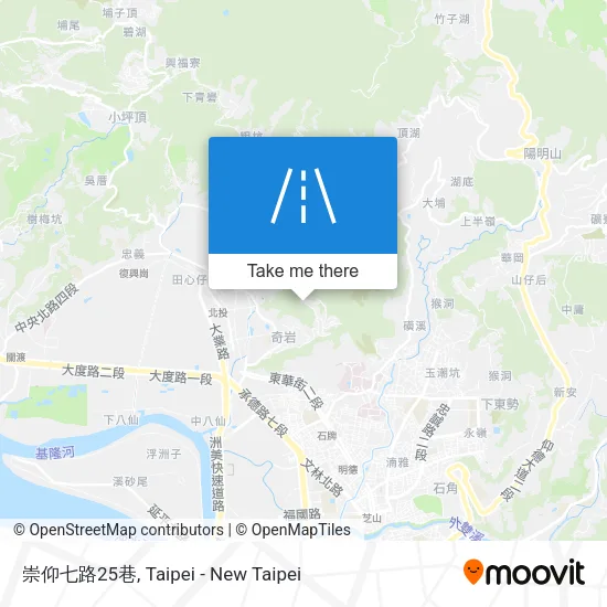 崇仰七路25巷地圖