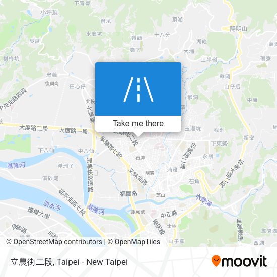 立農街二段 map