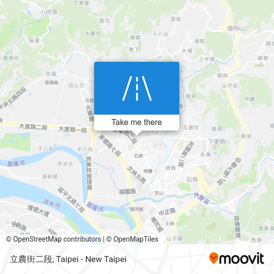 立農街二段地圖