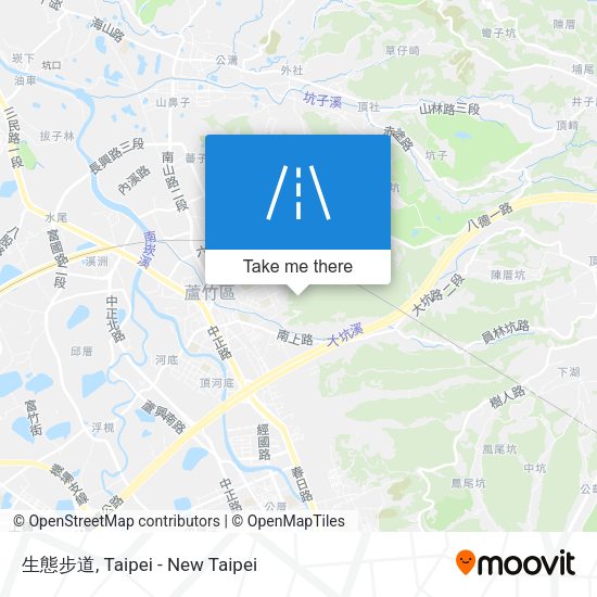生態步道 map