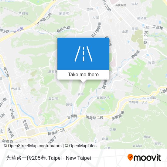 光華路一段205巷地圖