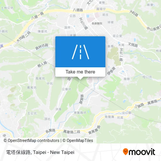 電塔保線路 map