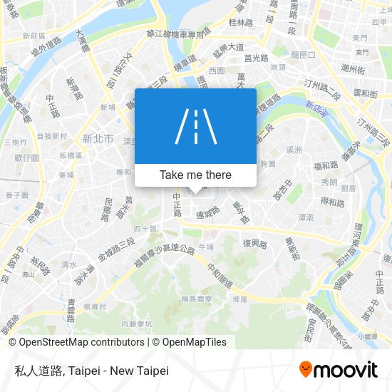 私人道路 map