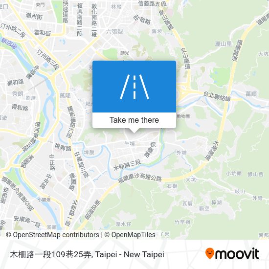 木柵路一段109巷25弄 map
