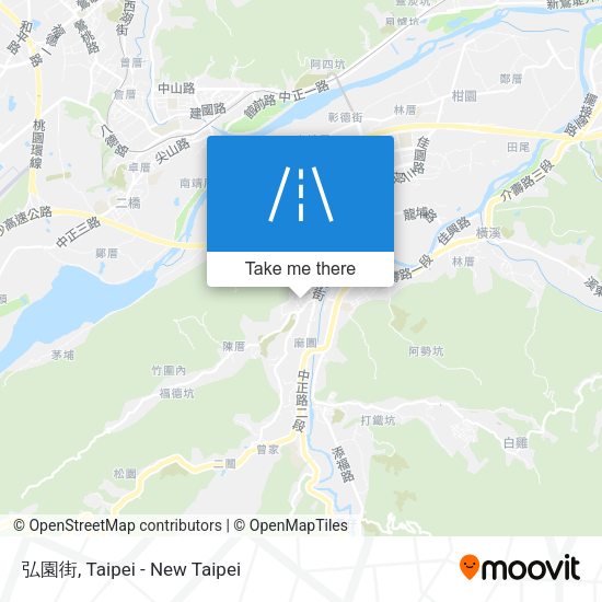 弘園街 map