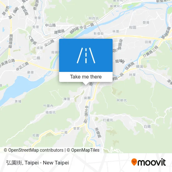 弘園街地圖