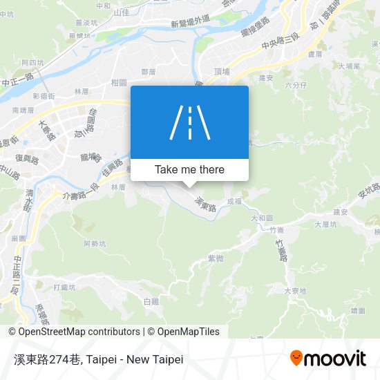 溪東路274巷地圖