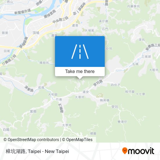 樟坑湖路 map