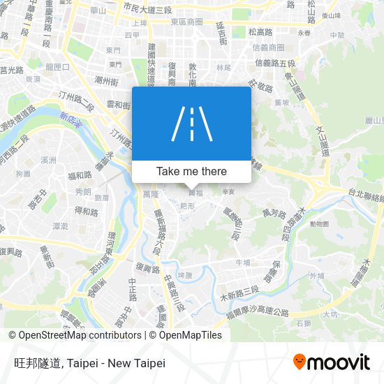 旺邦隧道 map