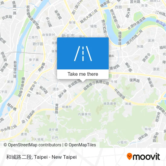 和城路二段 map