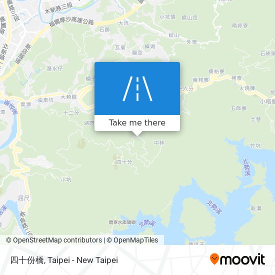四十份橋 map