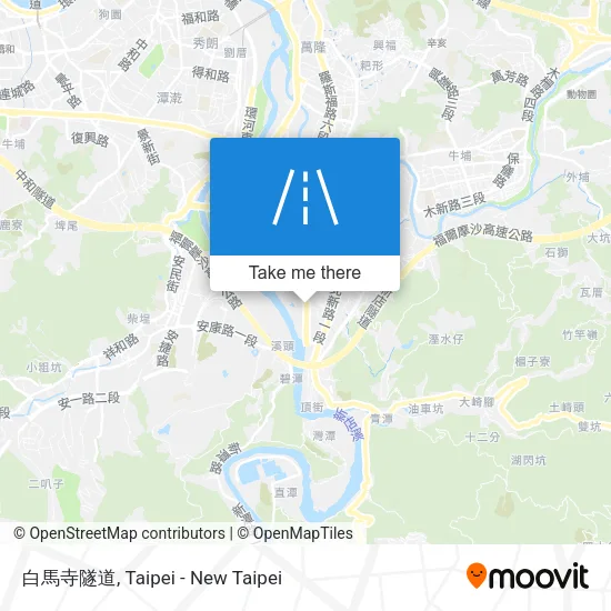 白馬寺隧道 map