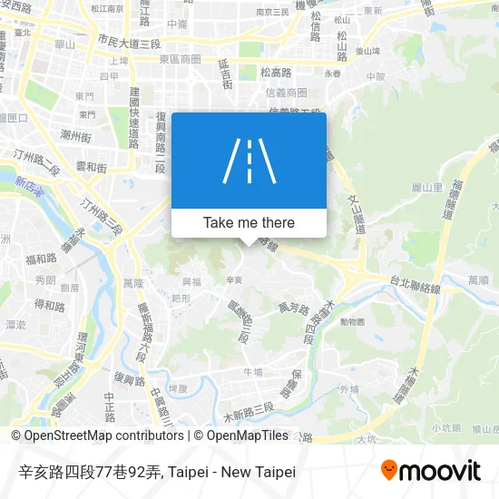 辛亥路四段77巷92弄 map