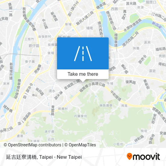 延吉廷寮溝橋 map