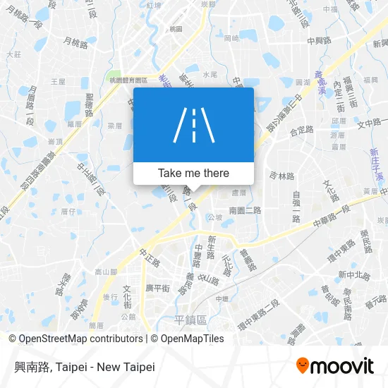 興南路 map