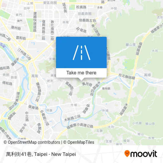 萬利街41巷地圖