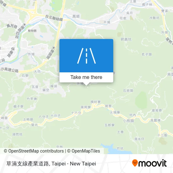 草湳支線產業道路地圖