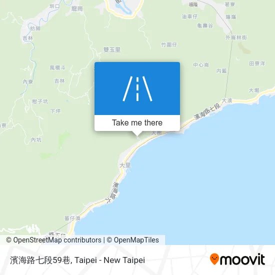 濱海路七段59巷地圖