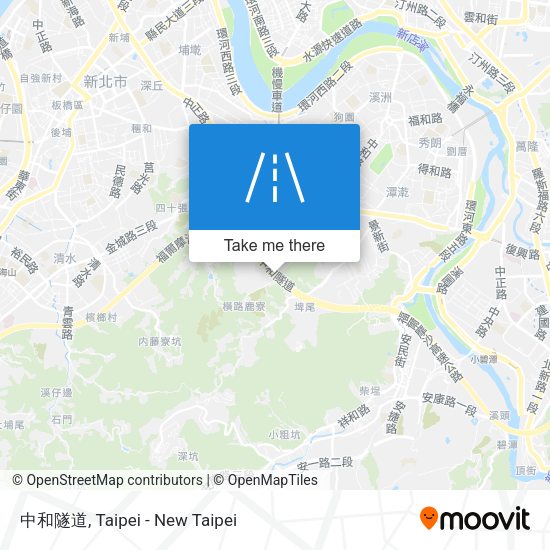 中和隧道 map