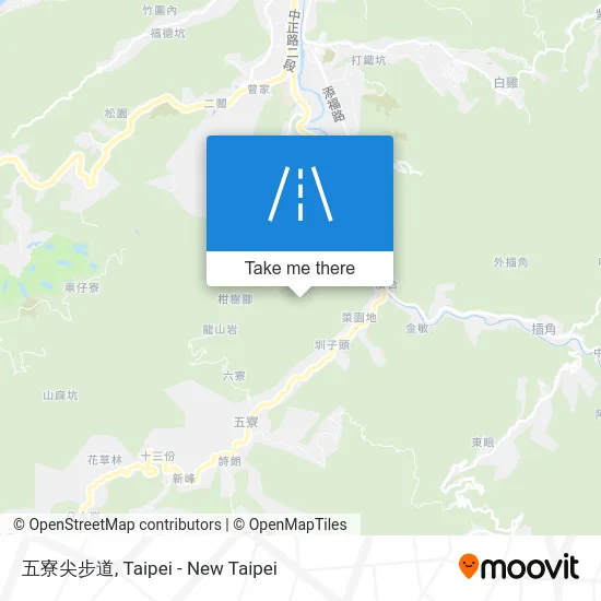 五寮尖步道 map