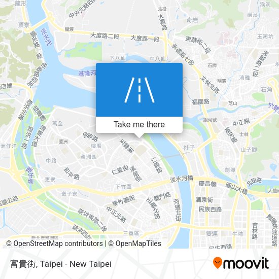 富貴街 map