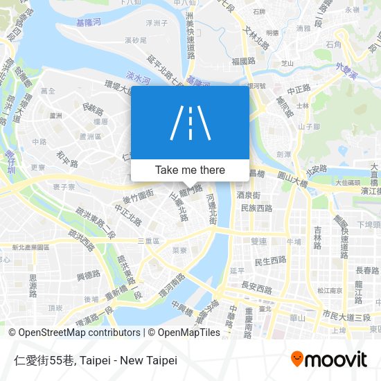 仁愛街55巷地圖
