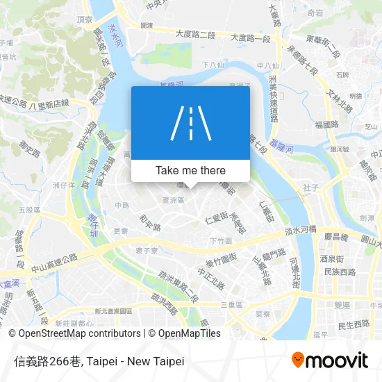 信義路266巷地圖
