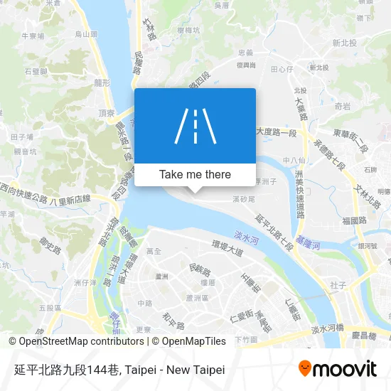 延平北路九段144巷地圖