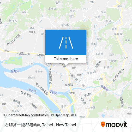 石牌路一段33巷6弄 map