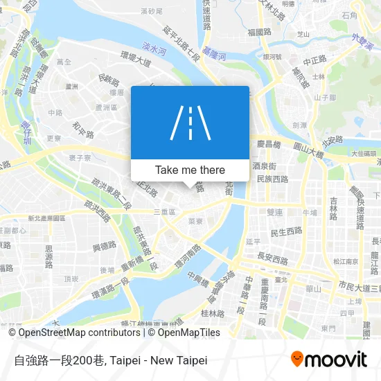 自強路一段200巷地圖