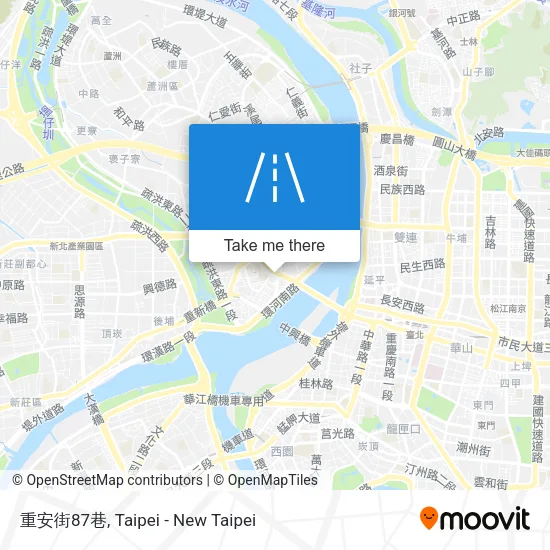 重安街87巷地圖