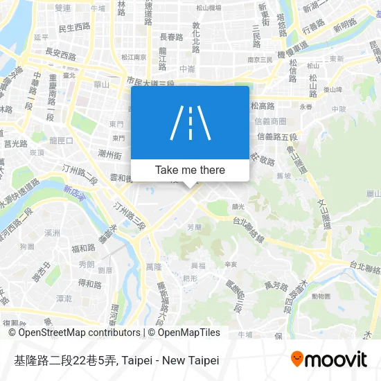 基隆路二段22巷5弄地圖