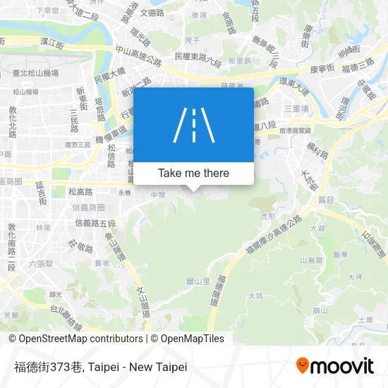 福德街373巷地圖
