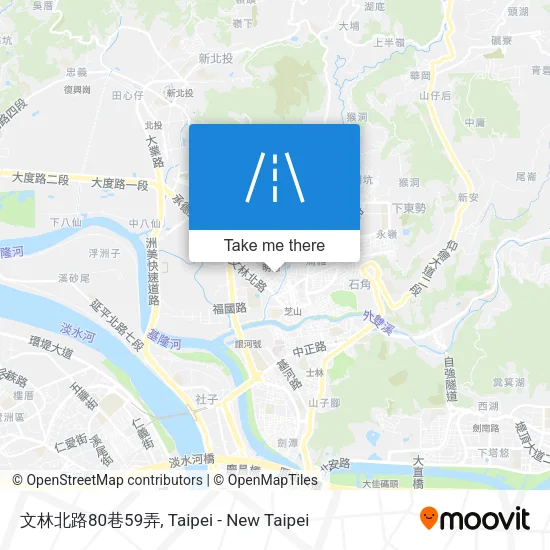文林北路80巷59弄地圖