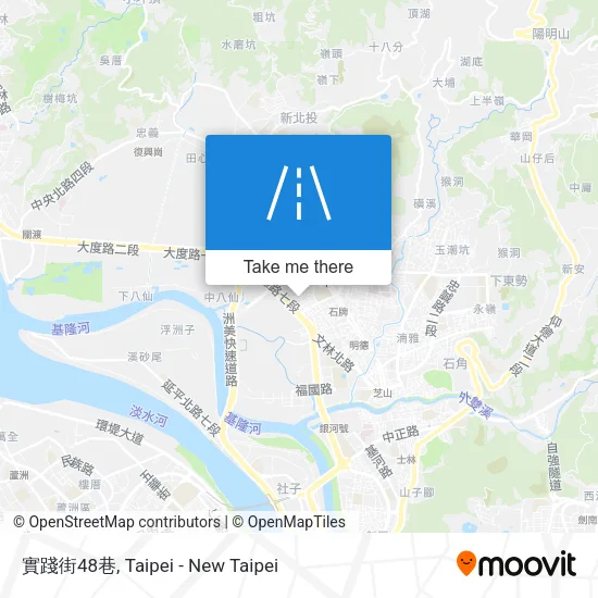 實踐街48巷地圖